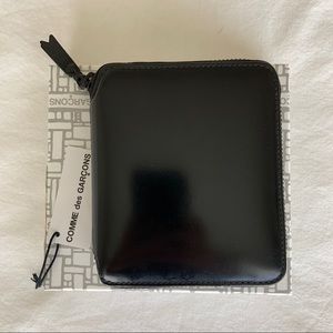 Comme des Garcons black wallet